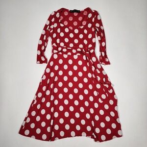 Lindy Bop Polka Dot Dress (S)‎
